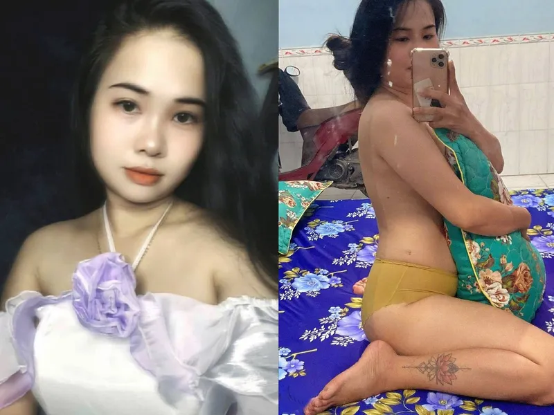 Cô vợ dâm cằm điện thoại tự quay chồng yêu chịch mình