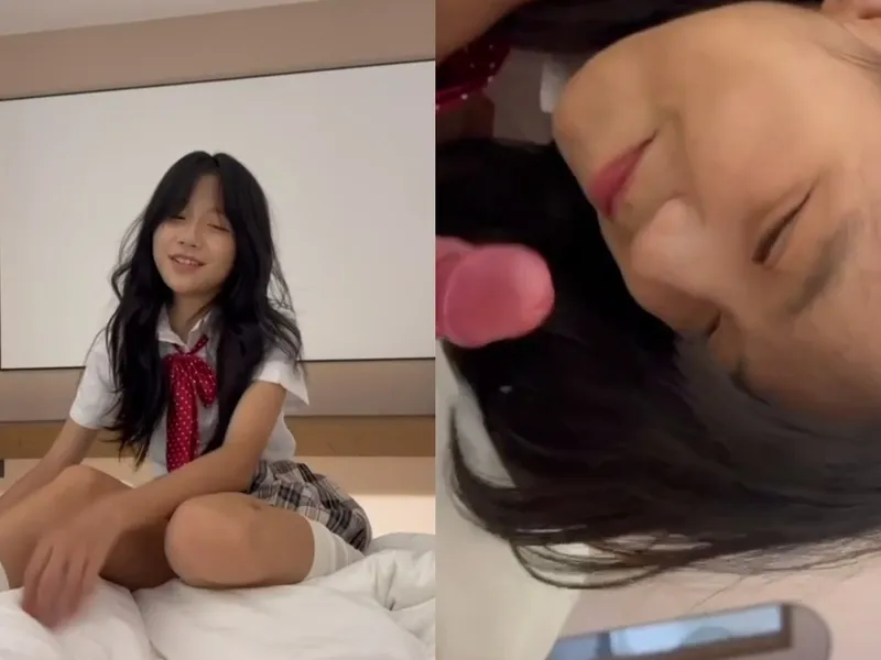 Em loli dễ thương liếm chim biến em thành con đào dam dang p1